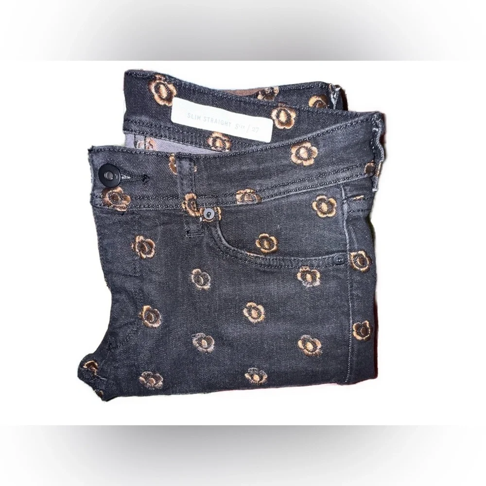 Anthropologie Pilcro and the Letterpress Slim Straight Jeans – Size 27 - Picture 7 of 10